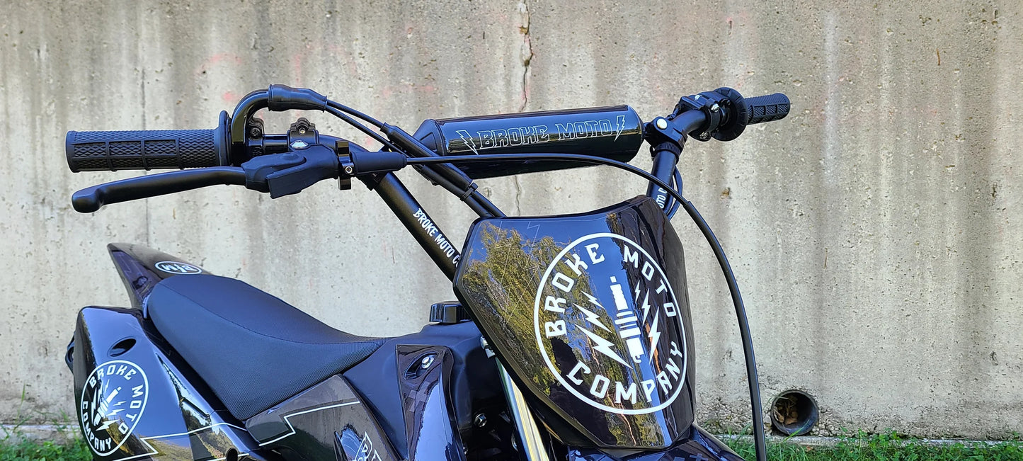BROKE MOTO 7/8" High Bend Mini MX Handlebars