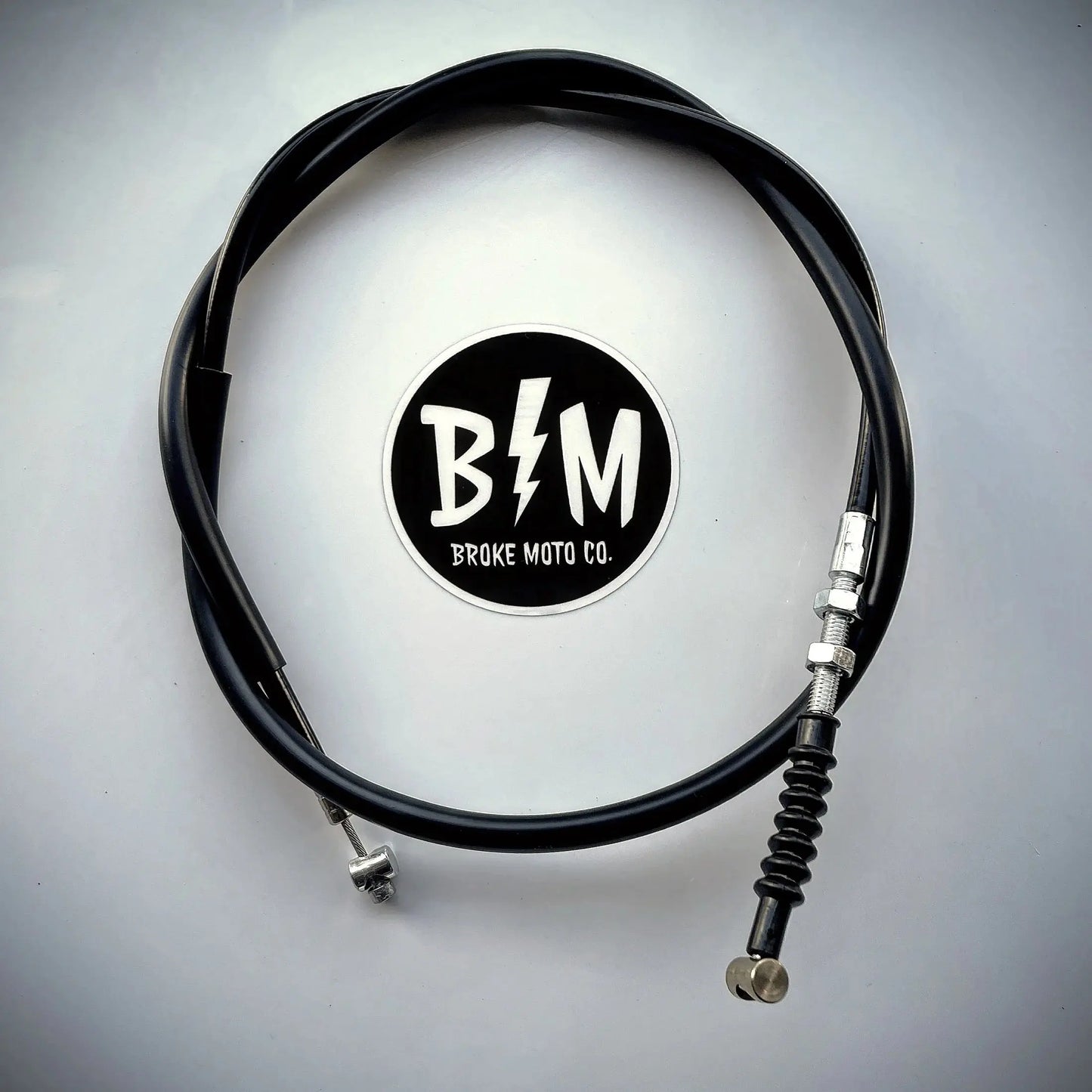 BROKE MOTO Extended Front Brake Cable DUFF Moto MFG