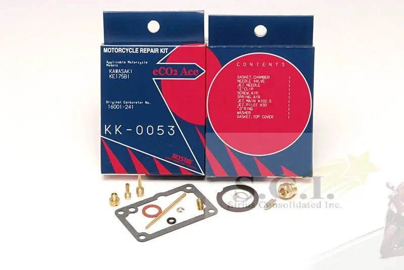 Keyster KK-0053 carburetor repair-kit components