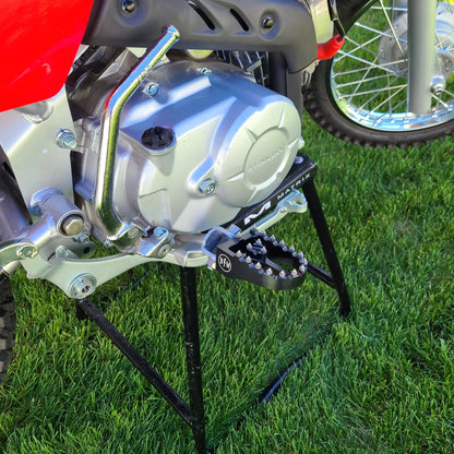 BROKE MOTO Pit Bike Billet Foot Pegs DUFF Moto MFG