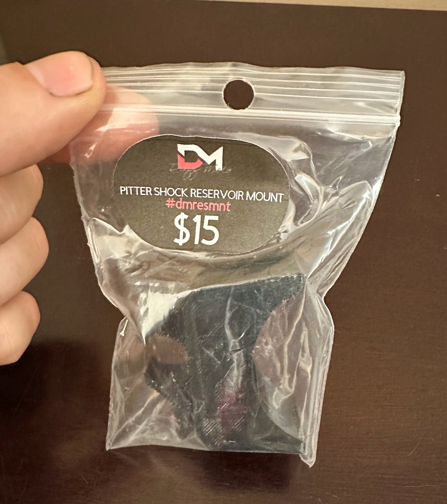 Duff Moto MFG Pitter shock reservoir mount Elka/Marzocchi Resevoir