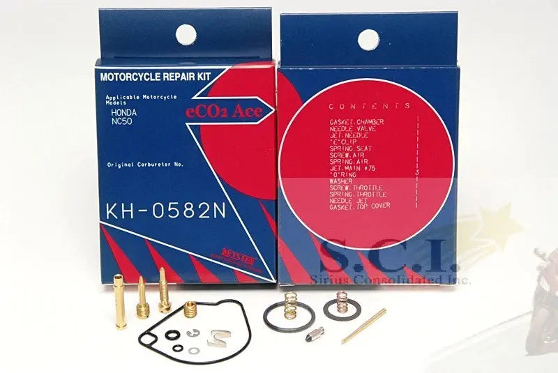 Keyster KH-0582N carburetor rebuild kit for 1977-1981 Honda NC50 Express
