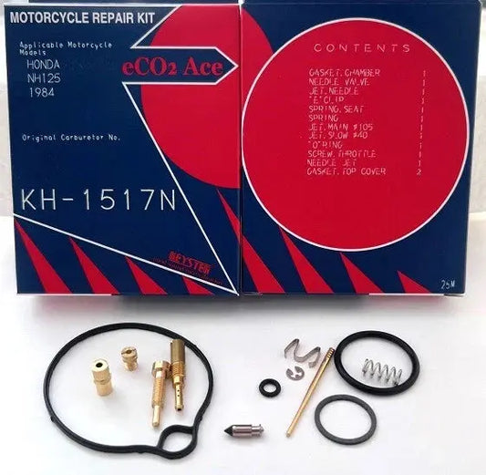 Keyster KH-1517N carburetor rebuild kit for 1984 Honda NH125 Aero 125