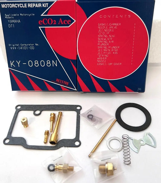 Keyster KY-0808N carburetor rebuild kit for 1968-1971 Yamaha DT1 250