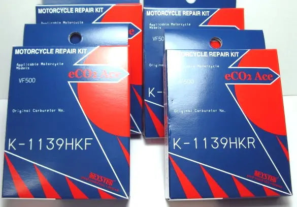 Keyster K-1139HKF Honda Vf500f Interceptor V30 Magna Carburetor Rebuild Repair Kits 1984 - 1986