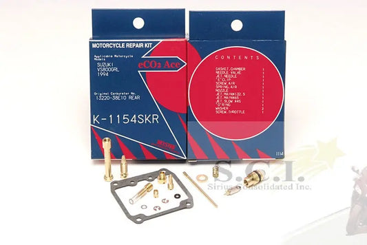 Keyster K-1154SKF + K-1154SKR Suzuki Vs800 Intruder Keyster Carburetor Rebuild Repair Kits 1992 - 1996