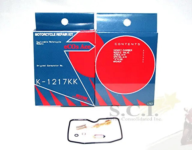 Keyster K-1217KK Kawasaki Ex250 Ex500 Zx600 Zx750 Zx900 Zl1000 Carburetor Rebuild Repair Kit