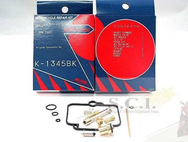 Keyster K-1345BK bmw f650 1993 - 2001 keyster carburetor rebuild repair kit