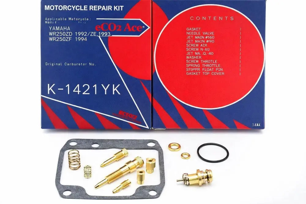 Keyster K-1421YK Yamaha Wr250 Keyster Carburetor Rebuild Repair Kit 1992 - 1997