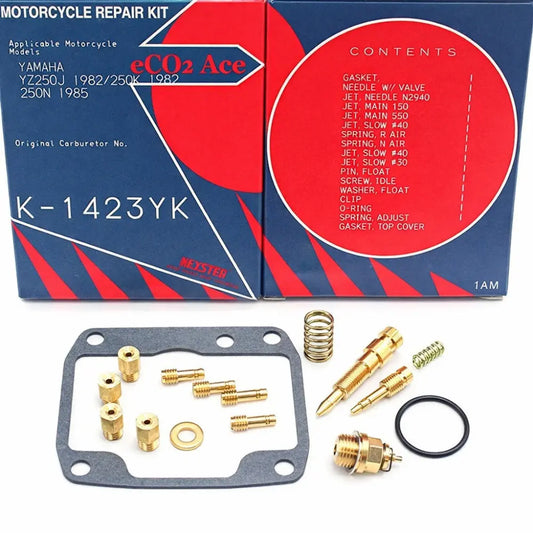 Keyster K-1423YK Yamaha Yz250 Keyster Carburetor Rebuild Repair Kit 1982 - 1988