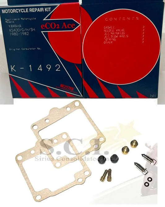 Keyster K-1492 carburetor rebuild kit contents and fitment