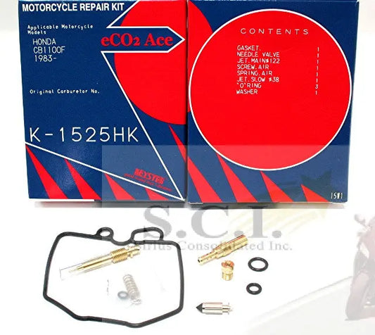 Keyster K-1525HK carburetor rebuild kit contents and fitment