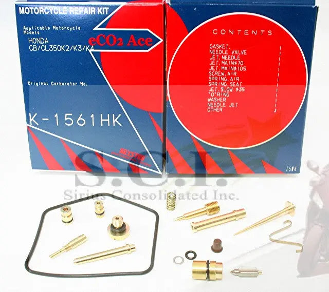 Keyster K-1561HK carburetor rebuild kit contents and fitment