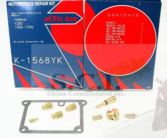 Keyster K-1568YK carburetor rebuild kit contents and fitment