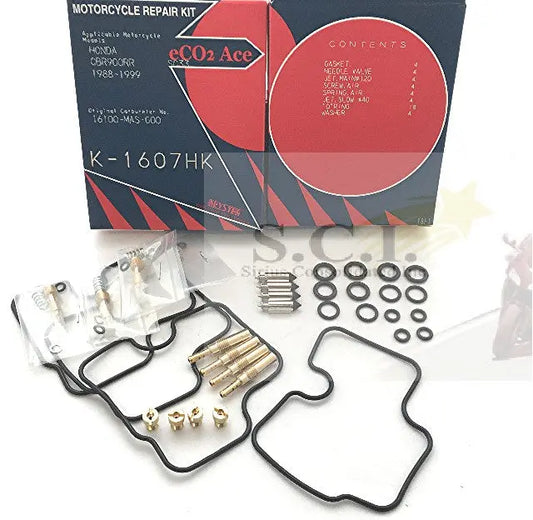 Keyster K-1607HK carburetor rebuild kit contents and fitment