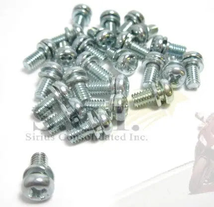 Keyster K-685 Honda 4X8Mm Carbs Screws - Bag Of 25