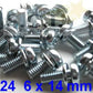 Keyster K-724 Honda 6X14Mm Carb Screws