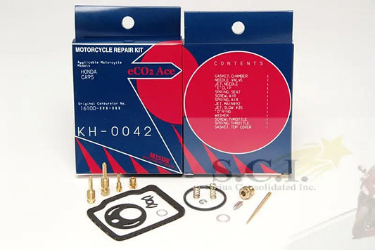 Keyster KH-0042 Honda Benly Ca95 Keyster Carburetor Rebuild Repair Kit 1959 - 1966