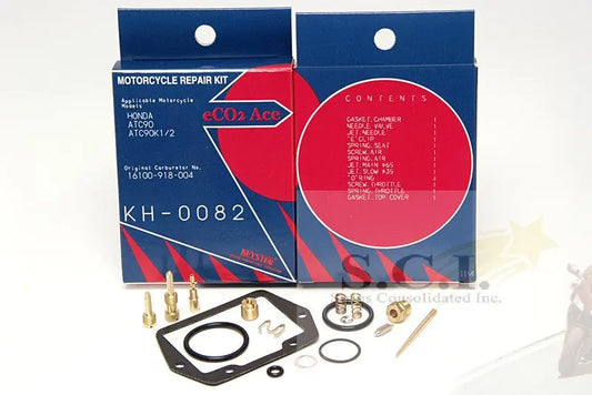 Keyster KH-0082 Honda Atc90 Keyster Carburetor Rebuild Repair Kit 1970 1971 1972 1973