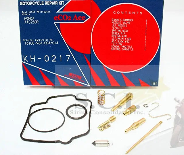 Keyster KH-0217 Honda Atc250R Keyster Carburetor Rebuild Repair Kit 1983 - 1984