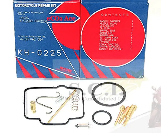 Keyster KH-0225 Honda Atc250 R Keyster Carburetor Rebuild Repair Kit 1985