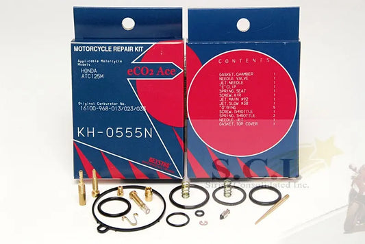 Keyster KH-0555N Honda Atc125M Atc125 M Keyster Carburetor Rebuild Repair Kit 1984 - 1985