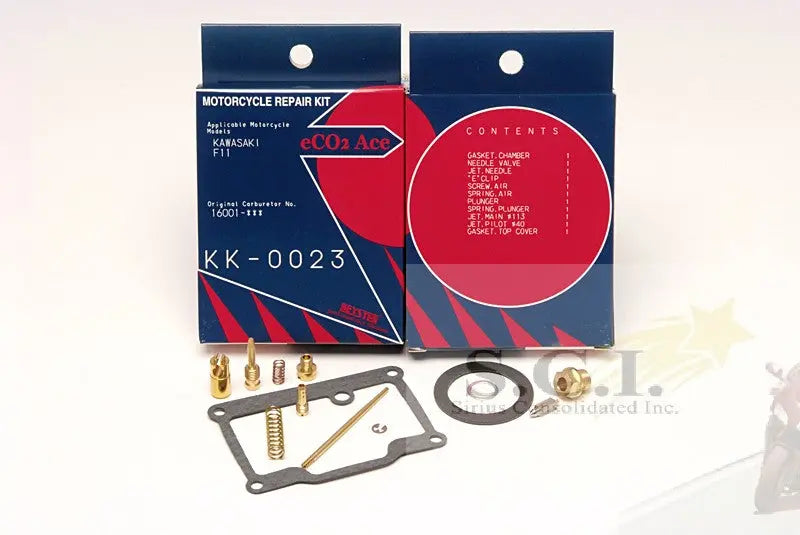Keyster KK-0023 carburetor repair-kit components