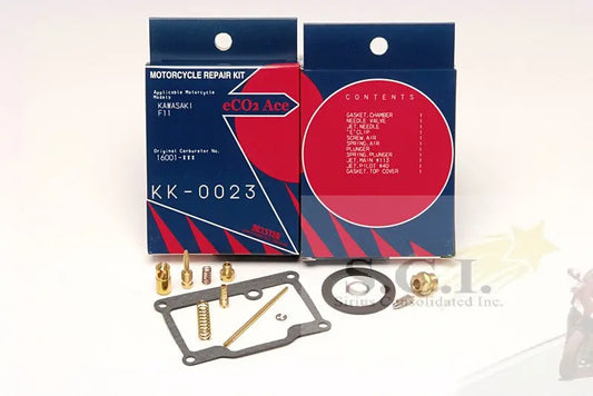 Keyster KK-0023 carburetor repair-kit components