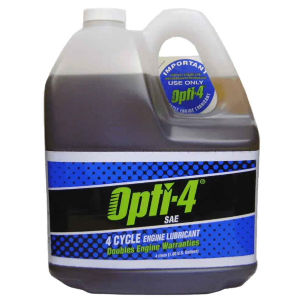 Opti-4 SAE 30 4 litre four-cycle engine oil jug, part 43444-1