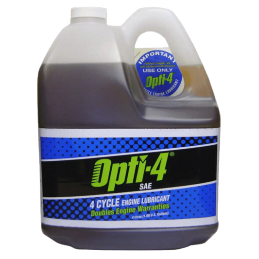 Opti-4 SAE 30 4 litre four-cycle engine oil jug, part 43444-1